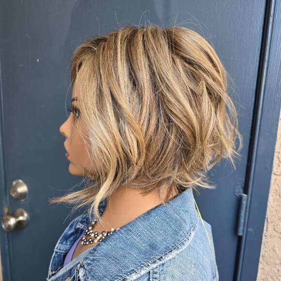 LOS ANGELES Wig, Belle Tress, Macadamia Latte, NEW, Extend Lace Front, Mono part - Picture 4 of 13